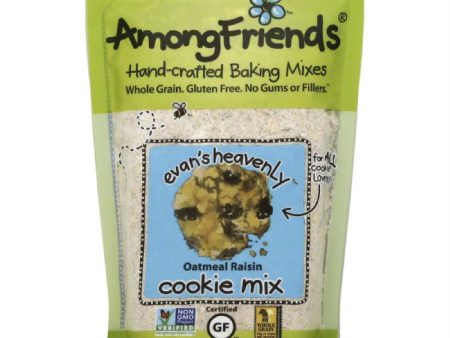 Among Friends Oatmeal Raisin Evan s Heavenly Cookie Mix, 15 Oz (Pack of 6) For Discount