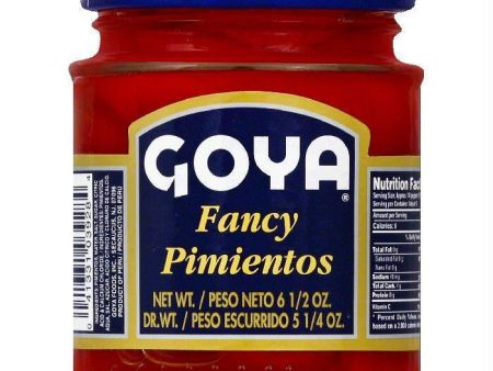 Goya Fancy Pimientos, 6.5 OZ (Pack of 24) Online now