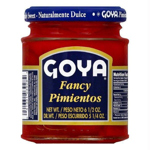 Goya Fancy Pimientos, 6.5 OZ (Pack of 24) Online now