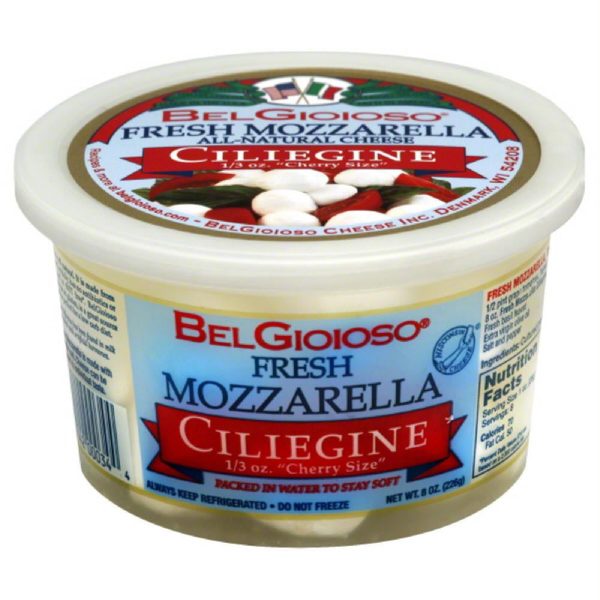 BelGioioso Ciliegine Fresh Mozzarella, 8 Oz (Pack of 6) Supply