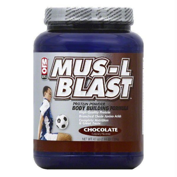 MLO Chocolate Body Building Formula Protein Powder, 47 OZ For Discount