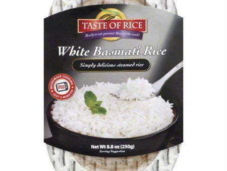 Taste of Rice White Basmati Rice, 8.8 OZ (Pack of 6) Sale