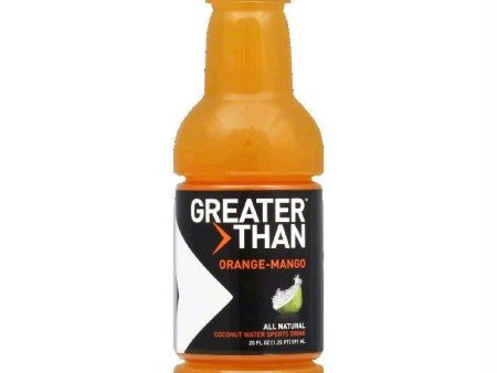 Greater Than Original Mango Coconut Water, 20 OZ (Pack of 12) Online