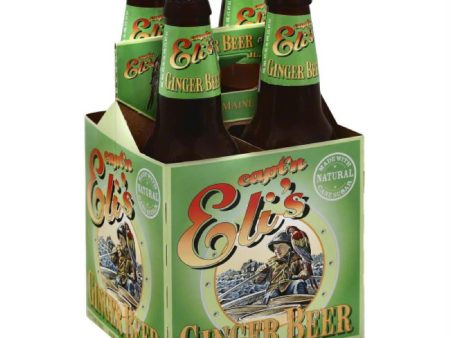 Captn Elis Caffeine Free Ginger Beer, 48 Fo (Pack of 6) Hot on Sale