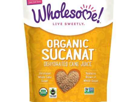 Wholesome Sweeteners Organic Sucanat, 16 Oz (Pack of 12) Sale