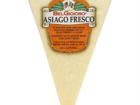 BelGioioso Asiago Fresco Cheese, 8 Oz (Pack of 12) Online now