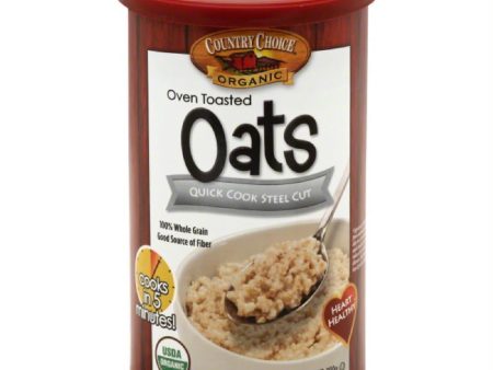 Country Choice Oven Toasted Quick Cook Steel Cut Oats, 24 Oz (Pack of 6) Online now