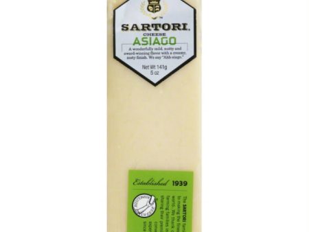 Sartori Asiago Cheese, 5 Oz (Pack of 12) Fashion