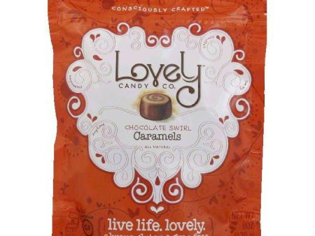 Lovely Chocolate Swirl Carmel, 6 OZ (Pack of 12) Supply