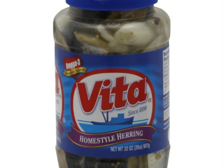 Vita Homestyle Herring, 32 Oz (Pack of 6) For Sale