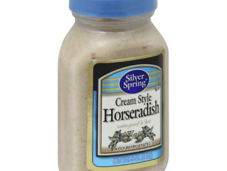 Silver Spring Cream Style Horseradish, 5 Oz (Pack of 12) Online Hot Sale