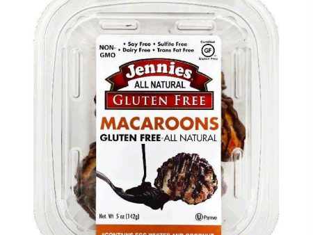 Jennies Chocolate Drizzled Macaroons, 5 OZ (Pack of 12) For Discount