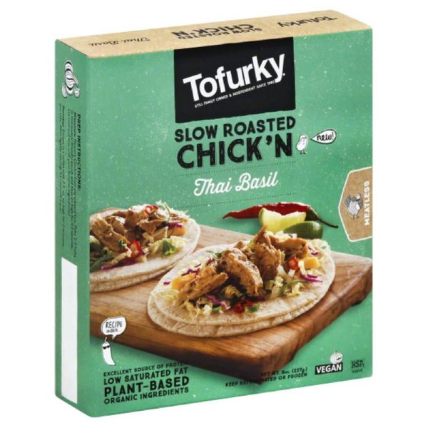 Tofurky Thai Basil Slow Roasted Chick n, 8 Oz (Pack of 5) Fashion