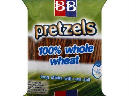 BB 100% Whole Wheat Pretzels, 5 OZ (Pack of 24) Online Hot Sale