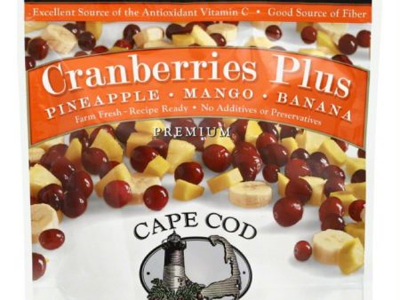 Cape Cod Select Plus Pineapple-Mango-Banana Cranberries, 16 Oz (Pack of 8) Online