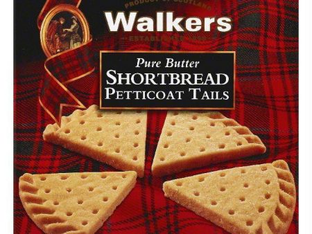 Walkers Pure Butter Shortbread Petticoat Tails, 5.3 OZ (Pack of 6) on Sale