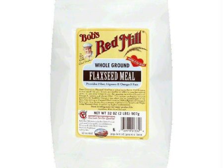 Bobs Red Mill Flaxseed Meal, 32 OZ (Pack of 4) Online Hot Sale