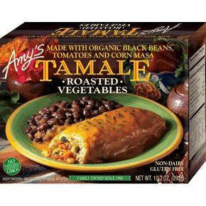 Amy s Roasted Vegetable Tamale, 10.3 Oz (Pack of 12) Online Hot Sale