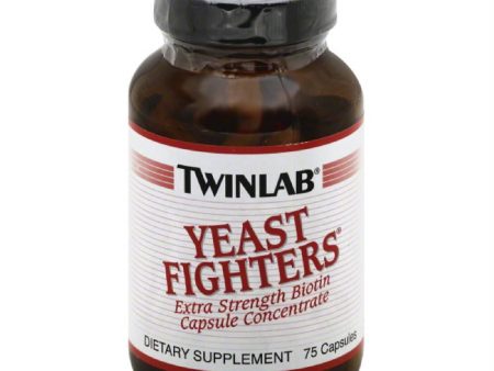 TwinLab Yeast Fighters Capsules, 75 Cp Online