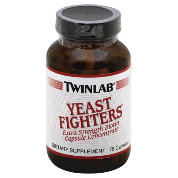 TwinLab Yeast Fighters Capsules, 75 Cp Online