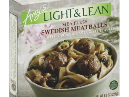 Amys Meatless Swedish Meatballs, 8 Oz (Pack of 12) Online