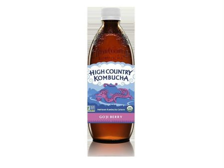 High Country Kombucha Goji Berry Kombucha, 16 Oz (Pack of 12) Online now