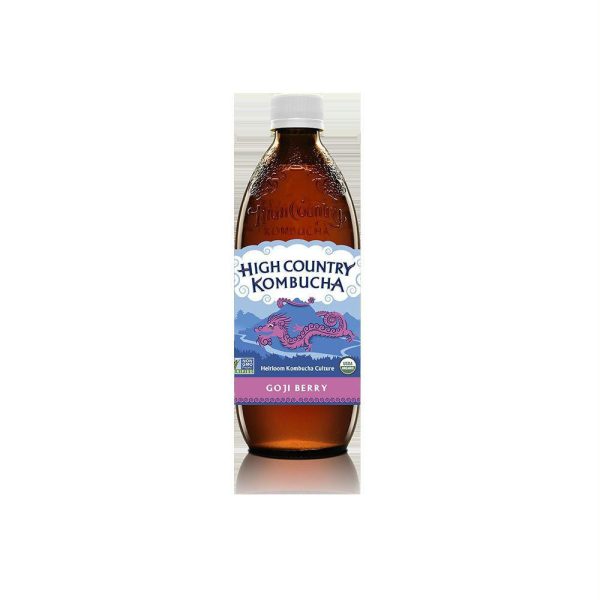 High Country Kombucha Goji Berry Kombucha, 16 Oz (Pack of 12) Online now