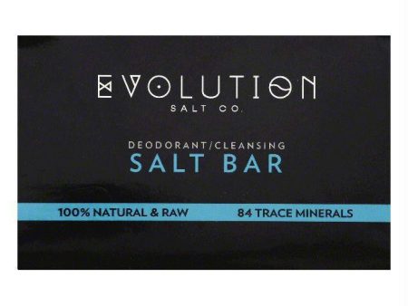 Evolution Salt Deodorant-Cleansing Salt Bar, 9 OZ For Cheap