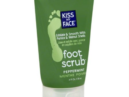 Kiss My Face Peppermint Foot Scrub, 4 Oz on Sale