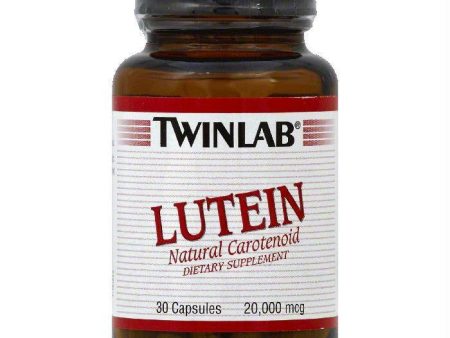 TwinLab Capsules 000 mcg 20 Lutein, 30 ea Sale