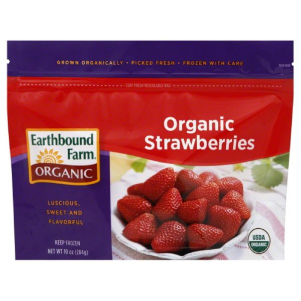 Earthbound Farm Organic Strawberries, 10 Oz (Pack of 12) Online now