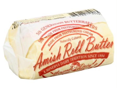 Minerva Dairy Amish Roll Butter, 2 Lb (Pack of 6) Hot on Sale