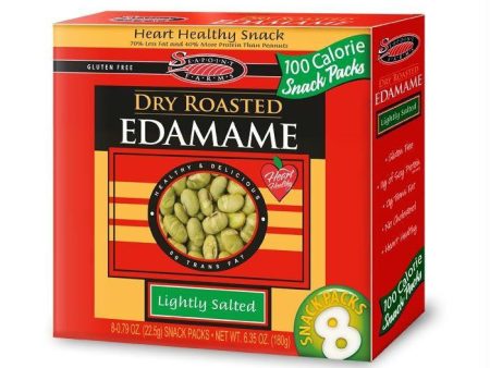 Sea Point Dry Roasted Edamame 100 Calorie, 6.35 oz (Pack of 12) Online now