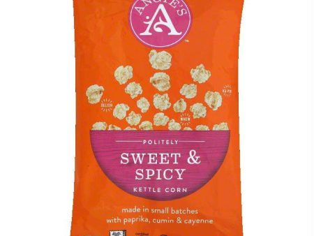 Angies Sweet and Spicy Kettle Corn, 6 OZ (Pack of 12) For Discount