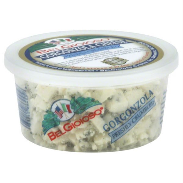 BelGioioso Gorgonzola Freshly Crumbled Cheese, 5 Oz (Pack of 12) Online now