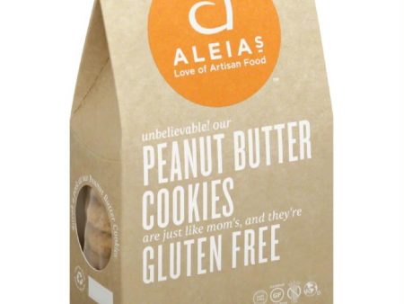 Aleias Peanut Butter Cookies, 9 Oz (Pack of 6) Hot on Sale