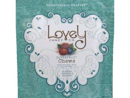 Lovely Superfruit Fruit Chew, 6 OZ (Pack of 12) Sale