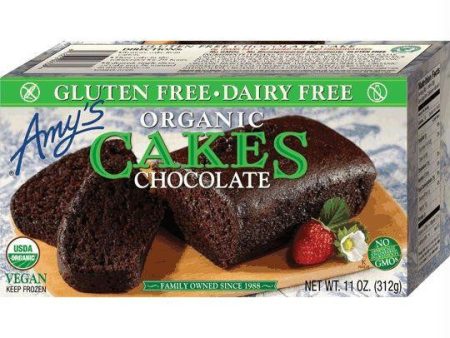 Amy s Gluten Free Chocolate Cake, 11 Oz (Pack of 12) Hot on Sale