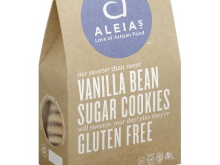 Aleias Vanilla Bean Sugar Cookies, 9 Oz (Pack of 6) Online Sale