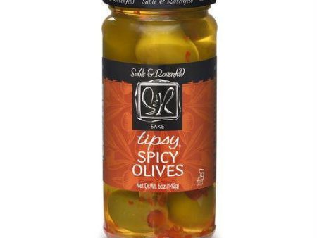 Sable & Rosenfeld Olives Sake  Laced  Sushi Tipsy, 5 OZ (Pack of 6) For Sale