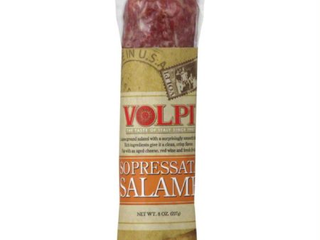 Volpi Sopressata Salame, 8 Oz (Pack of 12) For Sale