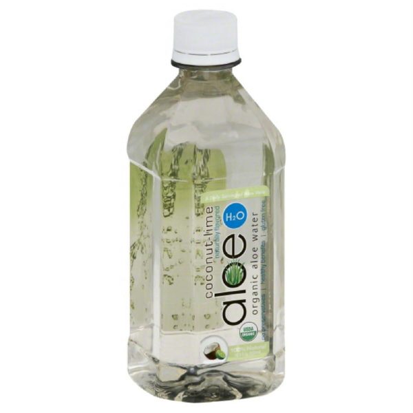 Aloe H2O Coconut-Lime Organic Aloe Water, 16.9 Oz (Pack of 12) Online