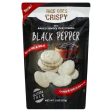 Rice Goes Crispy Mini Black Pepper Baked Savory Rice Snacks, 2 Oz (Pack of 6) Hot on Sale