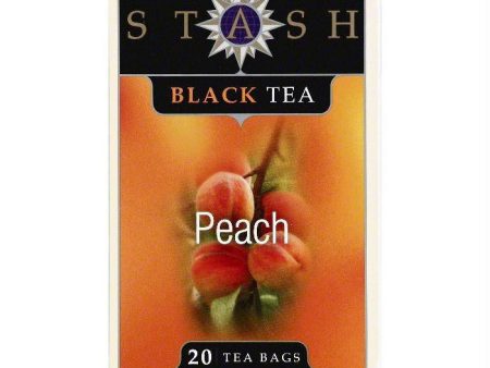 Stash Bags Peach Black Tea, 20 ea (Pack of 6) For Cheap