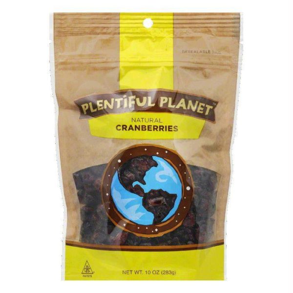 Plentiful Planet Cranberry Fruit Bag, 10 OZ (Pack of 6) Hot on Sale