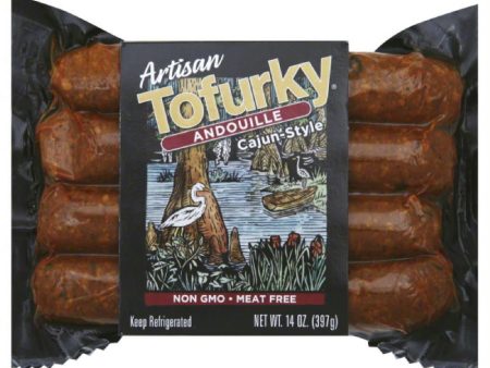 Tofurky Cajun-Style Artisan Andouille, 14 Oz (Pack of 5) Online Sale