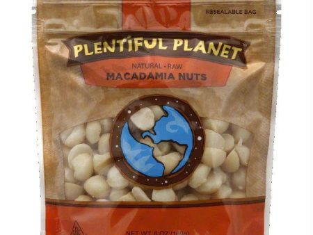 Plentiful Planet Raw Macadamia Nuts, 6 Oz (Pack of 6) Cheap