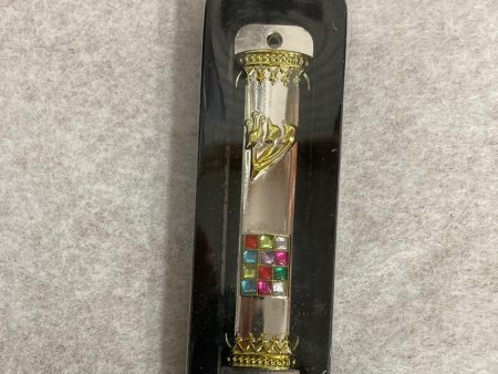 MEZUZAH-BREASTPLATE PEWTER-8362 on Sale