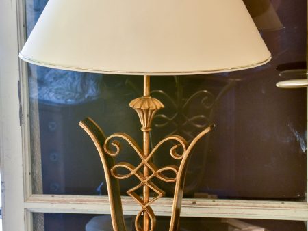 Vintage Parisian table lamp on Sale