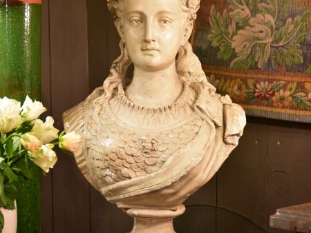 Antique French bust of Marianne Online